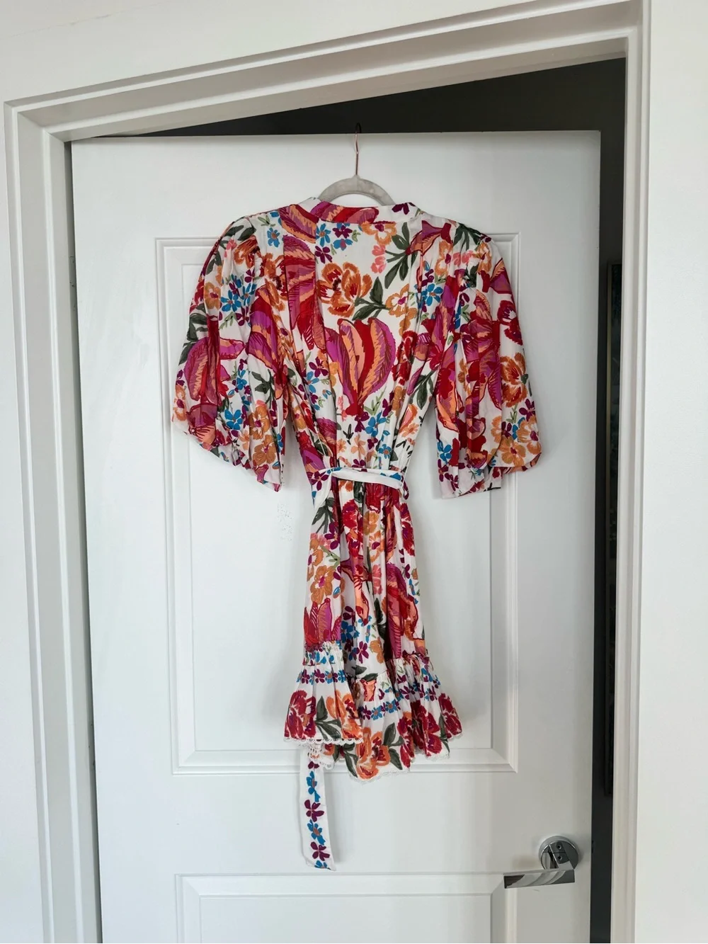 Farm Rio Spring Bananas Mini Dress - Picture 5 of 10